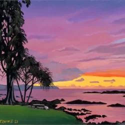Keaukaha Sunset