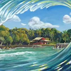 Pohoiki From Inside the Tube