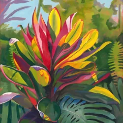 Ti-and Monstera