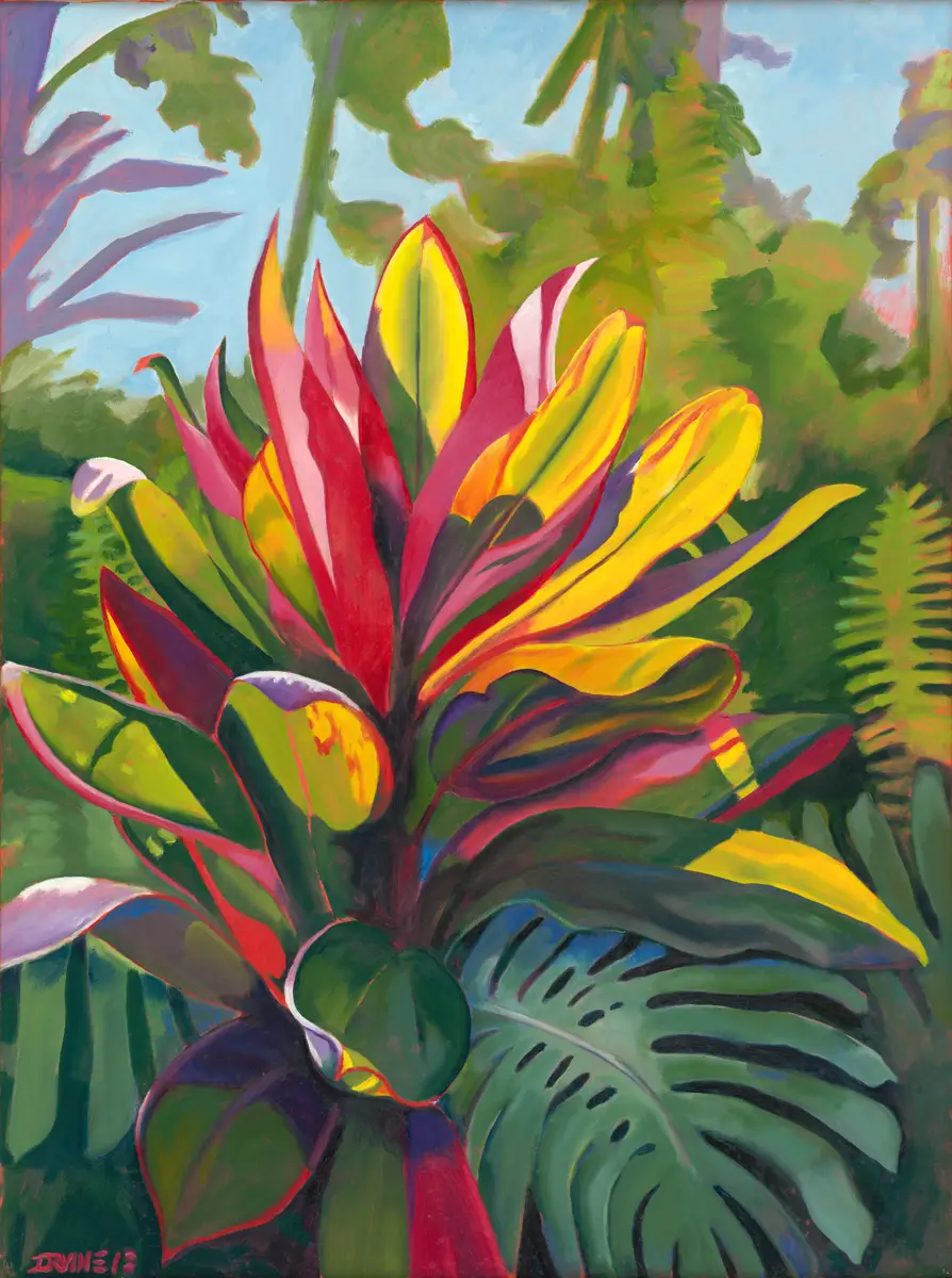 Ti-and Monstera